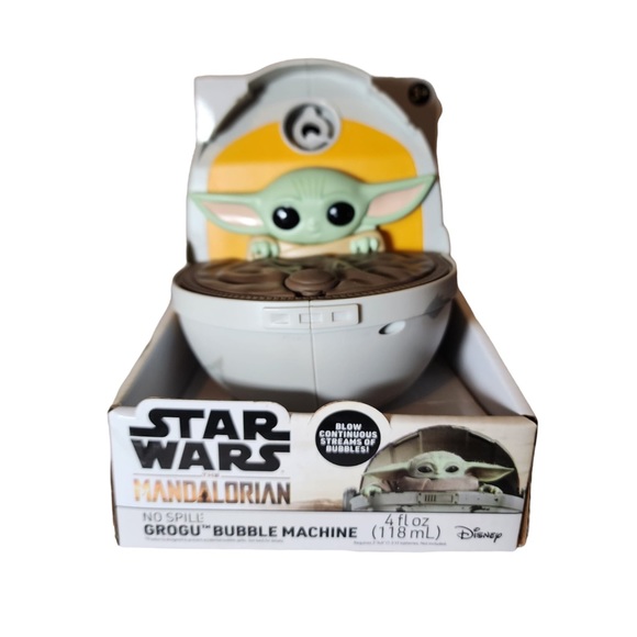 Star Wars Toys Star Wars The Mandalorian Grogu Baby Yoda Bubble Machine New Sealed